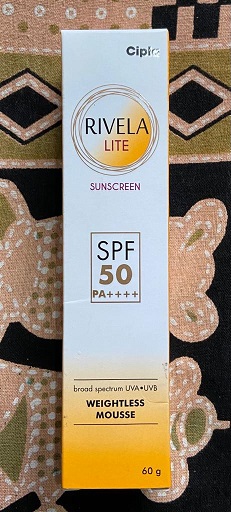 cipla rivela lite sunscreen